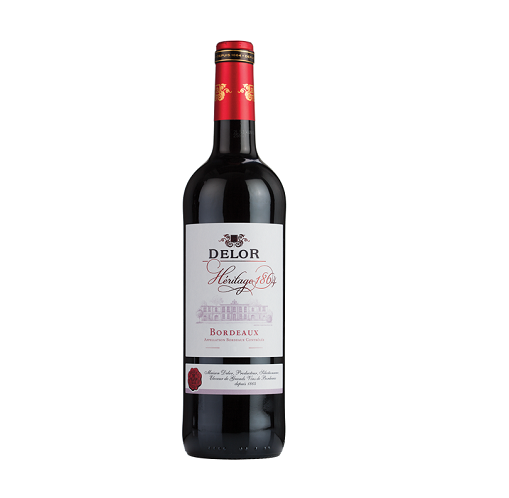 Rượu vang Delor Heritage 1864 Bordeaux