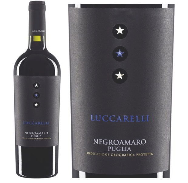 Rượu vang đỏ Luccarelli Negroamaro Puglia IGT