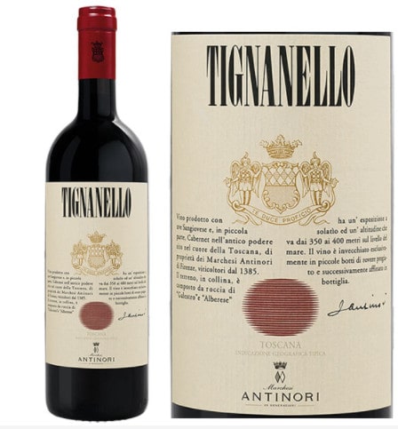 Rượu vang Tignanello Toscana Antinori