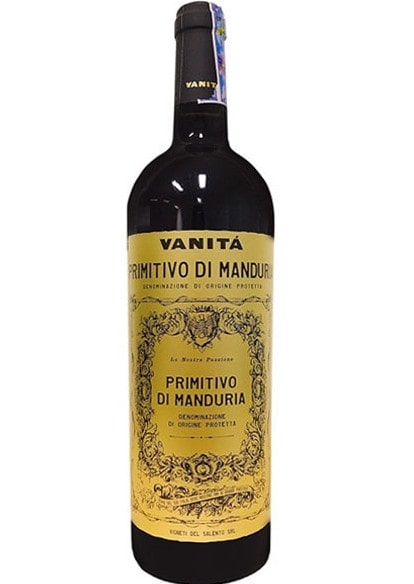 Rượu vang Vanitá Primitivo di Manduria Vendemmia