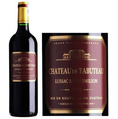 Rượu vang Chateau de Tabuteau 