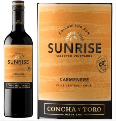 Sunrise Carmenere Concha Y Toro 