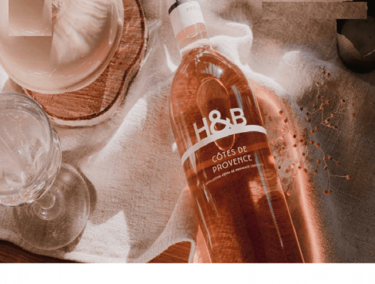 vang hồng H&B Côtes De Provence Rose 